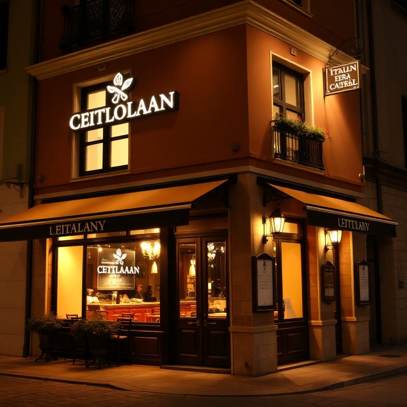 Façade du restaurant
